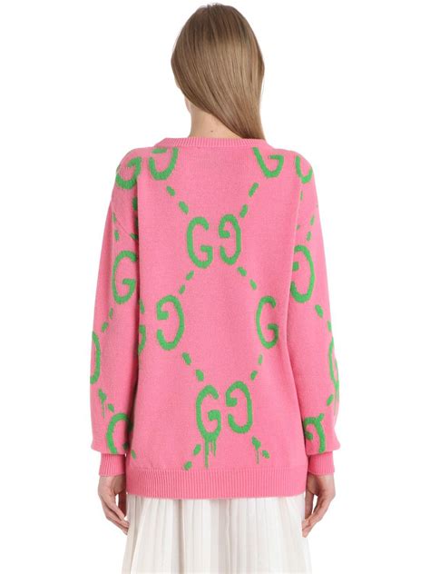 gucci sweater rose|gucci sweater for women.